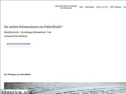 Sites similar to fahrerflucht.info