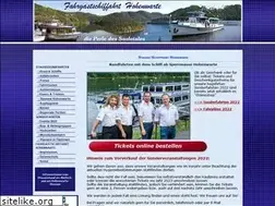 Sites similar to fahrgastschiffahrt-hohenwarte.de