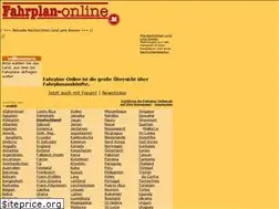 Sites similar to fahrplan-online.de