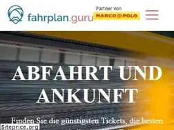 Sites similar to fahrplan.guru