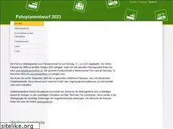 Sites similar to fahrplanentwurf.ch