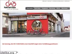 Sites similar to fahrrad-claus.de