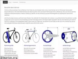 Sites similar to fahrrad-rechner.de