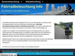 Sites similar to fahrradbeleuchtung-info.de