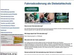 Sites similar to fahrradcodierung.com