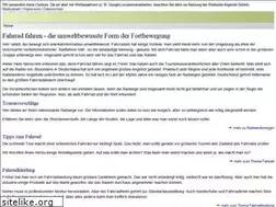Sites similar to fahrradeln.de
