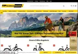Sites similar to fahrradgigant.de