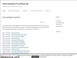 Sites similar to fahrradladen-frankfurt.de