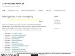 Sites similar to fahrradladen-koeln.de