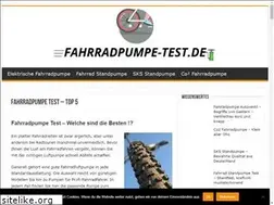 Sites similar to fahrradpumpe-test.de