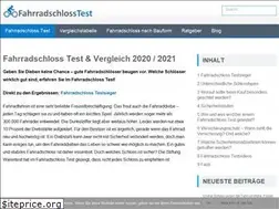 Sites similar to fahrradschloss-tests.de