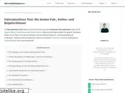 Sites similar to fahrradschlosstest.eu