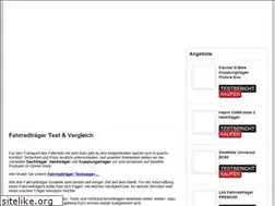 Sites similar to fahrradtraeger-test.de