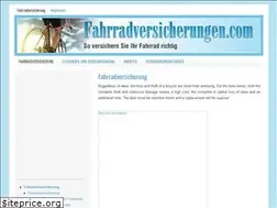 Sites similar to fahrradversicherungen.com