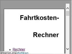 Sites similar to fahrtkosten-rechner.de