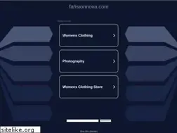 Sites similar to fahsionnova.com
