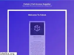 Sites similar to fahub.atshop.io