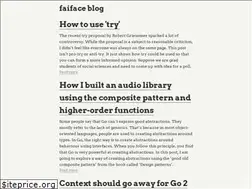 Sites similar to faiface.github.io