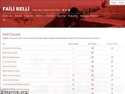 Sites similar to failibelli.org