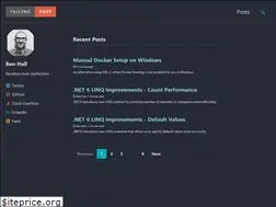Sites similar to failingfast.io