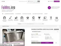 Sites similar to faillites.info