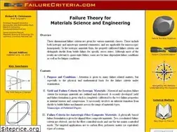 Sites similar to failurecriteria.com