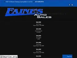Sites similar to fainesautosales.com