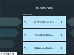 Sites similar to fainors.com