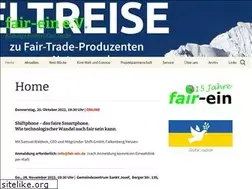 Sites similar to fair-ein.de