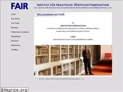 Sites similar to fair-institut.de