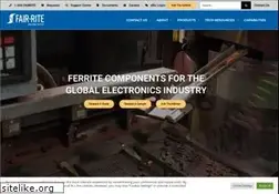 Sites similar to fair-rite.com