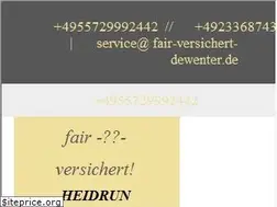 Sites similar to fair-versichert-dewenter.de