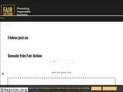 Sites similar to fairaction.se