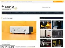 Sites similar to fairaudio.de