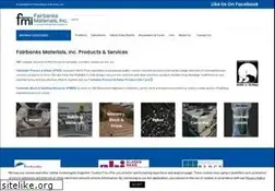 Sites similar to fairbanksmaterials.com