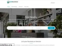 Sites similar to fairbusiness.com.au