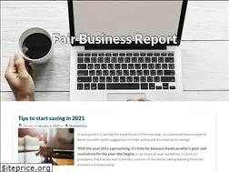 Sites similar to fairbusinessreport.org