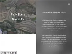 Sites similar to fairdatasociety.org