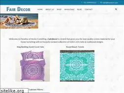 Sites similar to fairdecor.com