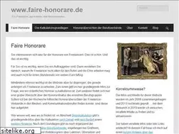 Sites similar to faire-honorare.de