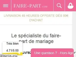 Sites similar to faire-part.com