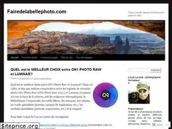 Sites similar to fairedelabellephoto.com