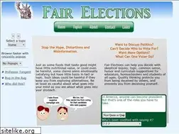 Sites similar to fairelections.org