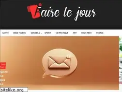 Sites similar to fairelejour.org