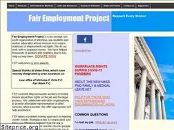 Sites similar to fairemploymentproject.org