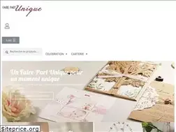 Sites similar to fairepartunique.fr