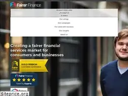 Sites similar to fairerfinance.com