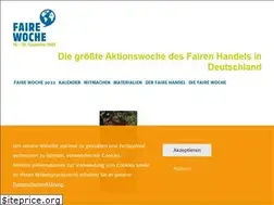 Sites similar to fairewoche.de