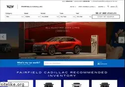 Sites similar to fairfieldcadillac.com