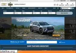 Sites similar to fairfieldchevrolet.com